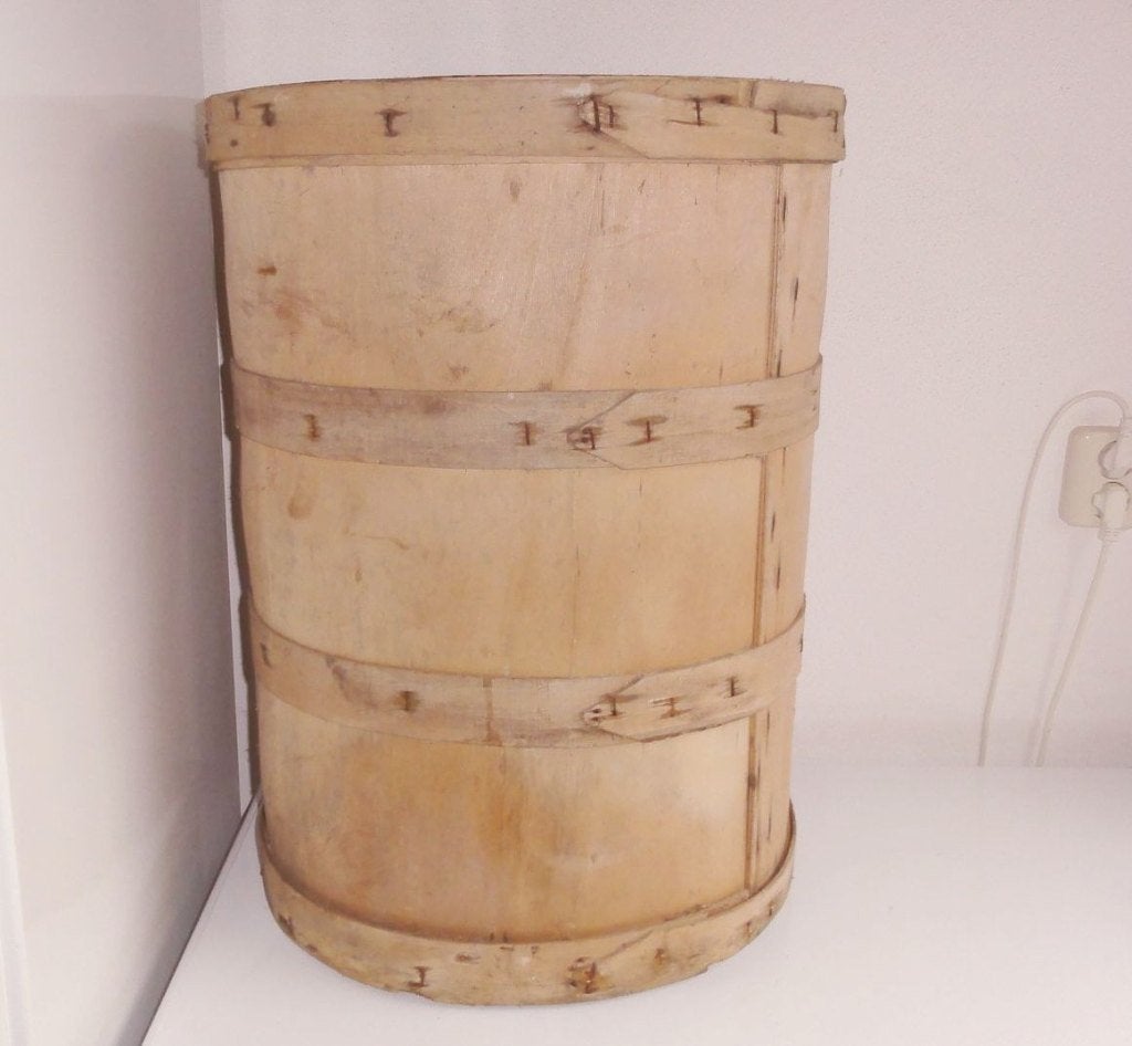 Ton, ouderwetse houten ton, mooi exemplaar, Ophalen