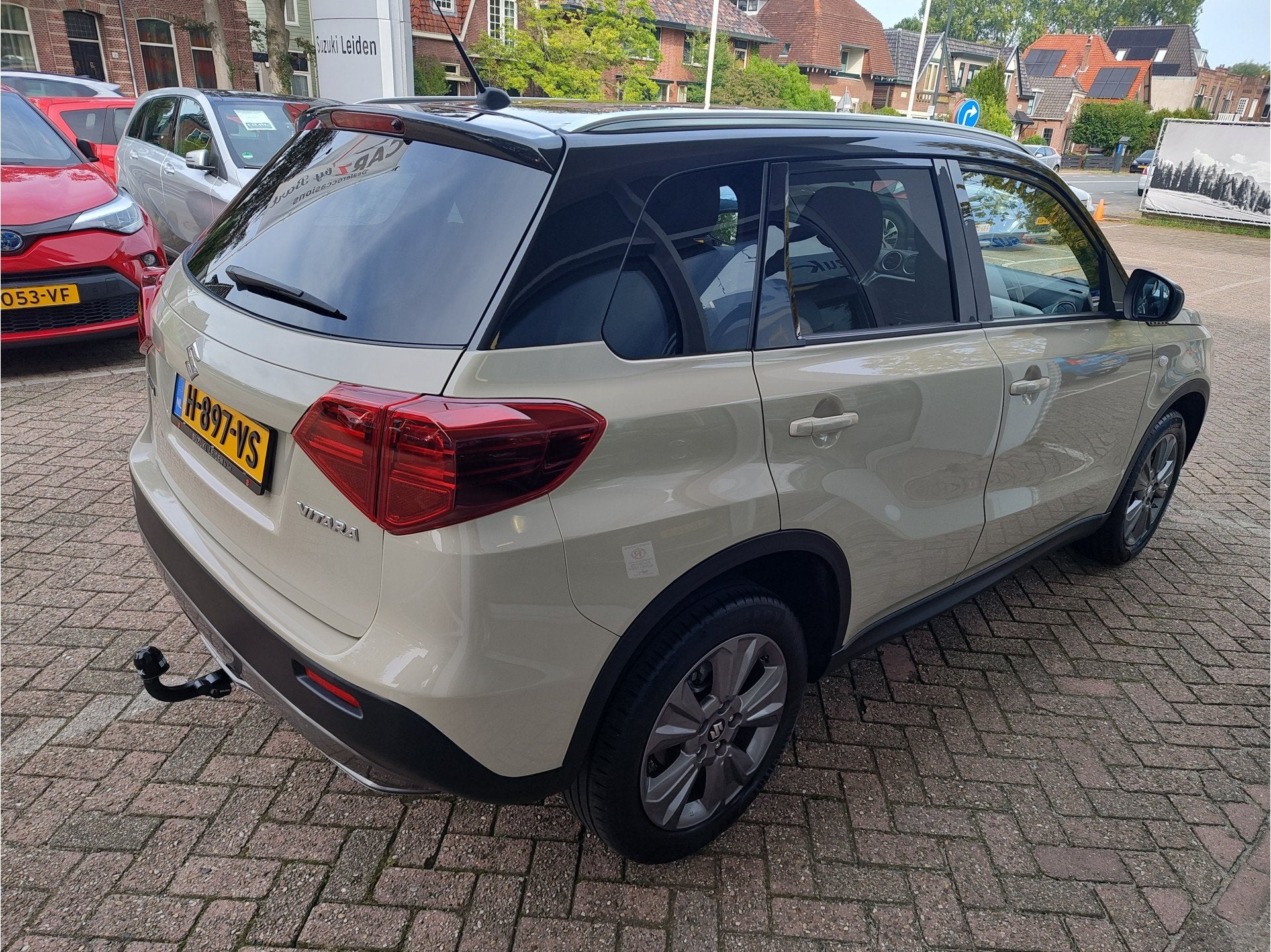 Suzuki Vitara 1.4 BOOSTERJET SELECT AUTOMAAT Trekhaak | Stoe, Auto's, Suzuki, 12 maanden, Stof, Gebruikt, 4 cilinders