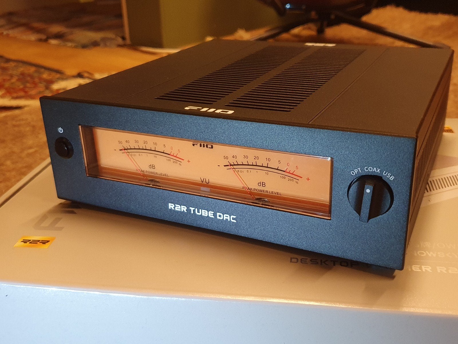 FiiO Warmer R2R Tube DAC - Upgraded met Philips NOS e88c  SQ, Overige systemen, Zo goed als nieuw, Minder dan 60 watt, Ophalen
