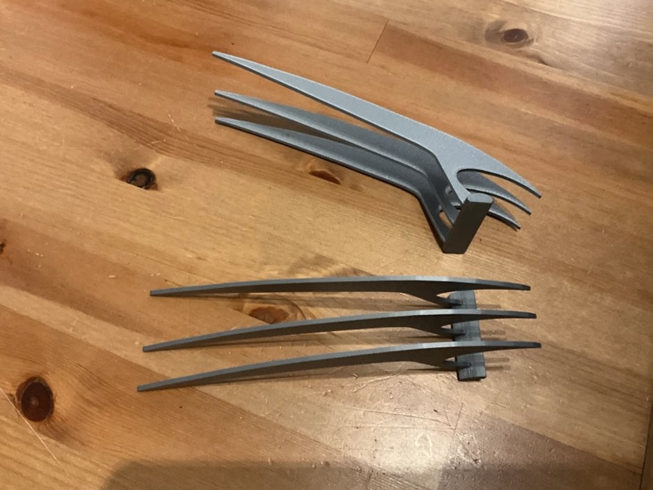 Draagbare wolverine geinsporeerde klauwen!, Beeldje, Replica of Model, Hengelo OV, Nieuw, Ophalen of Verzenden