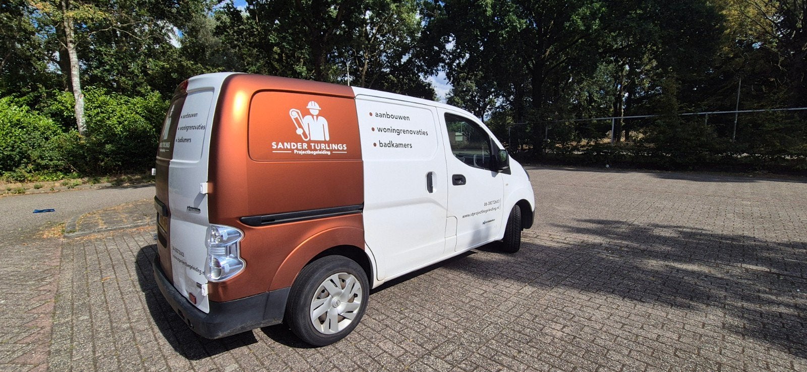 Nissan NV200, Stof, Wit, Elektrisch, Particulier