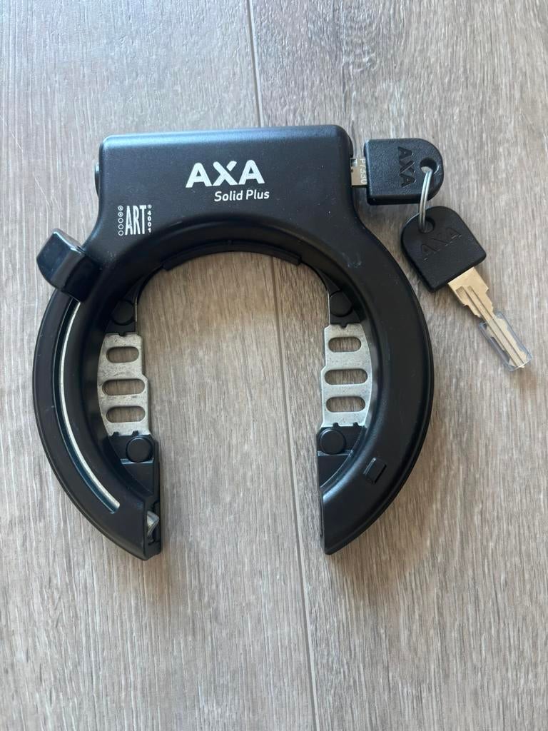 AXA Solid Plus Frame Bike Lock w/ Keys, Ophalen of Verzenden, Nieuw, Kettingslot