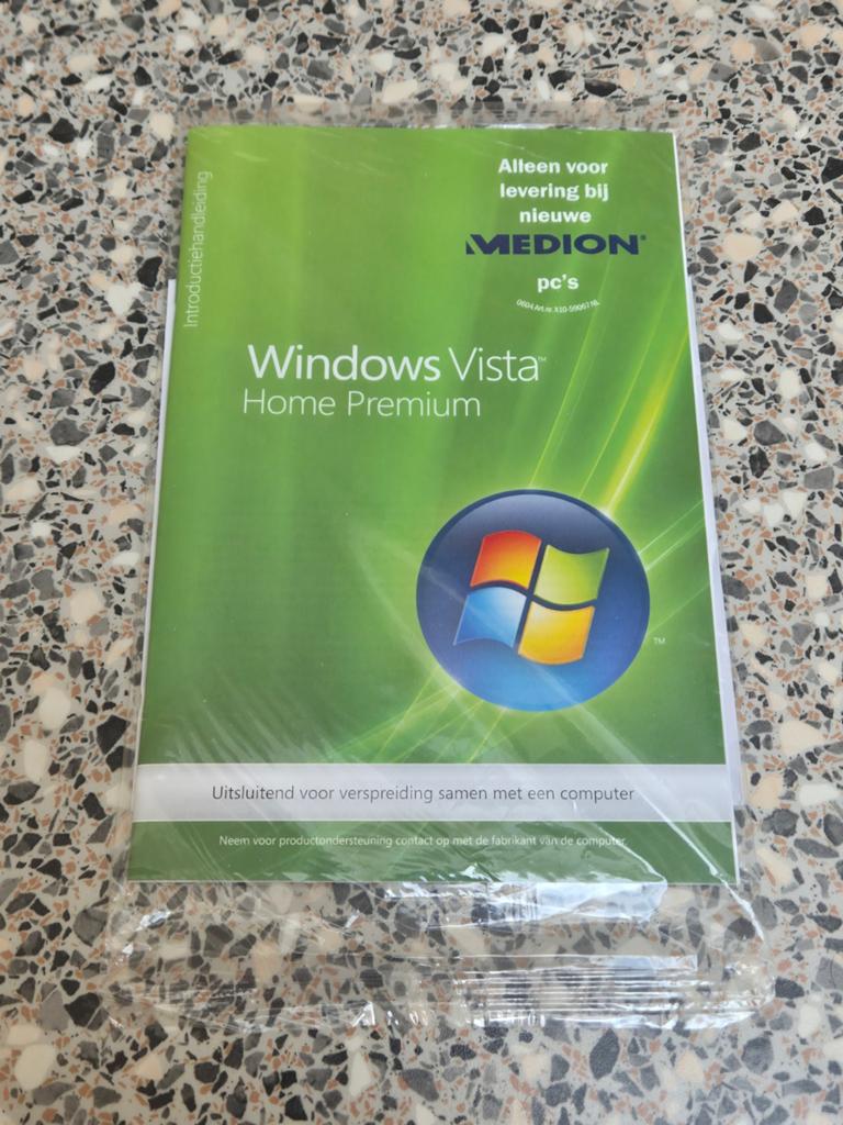 Microsoft Windows Vista Home Premium installatie DVD, Computers en Software, Besturingssoftware, Ophalen of Verzenden, Nieuw, Windows