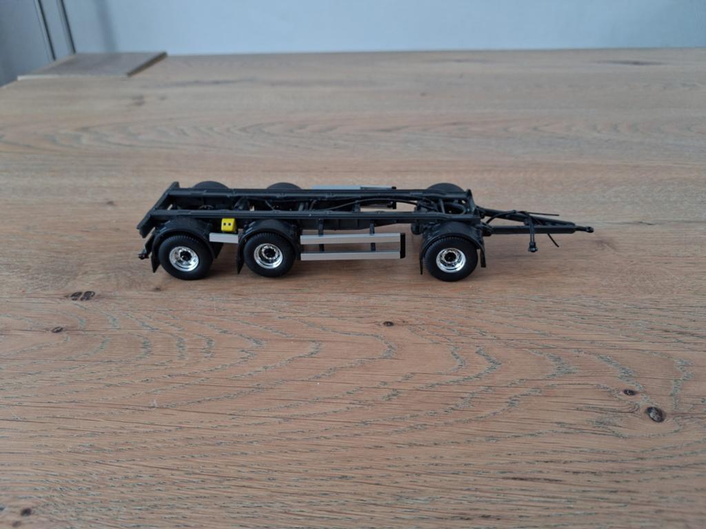 Tekno afzetcontainer-aanhanger wide-spread, Ophalen of Verzenden, Gebruikt, Bus of Vrachtwagen, Tekno
