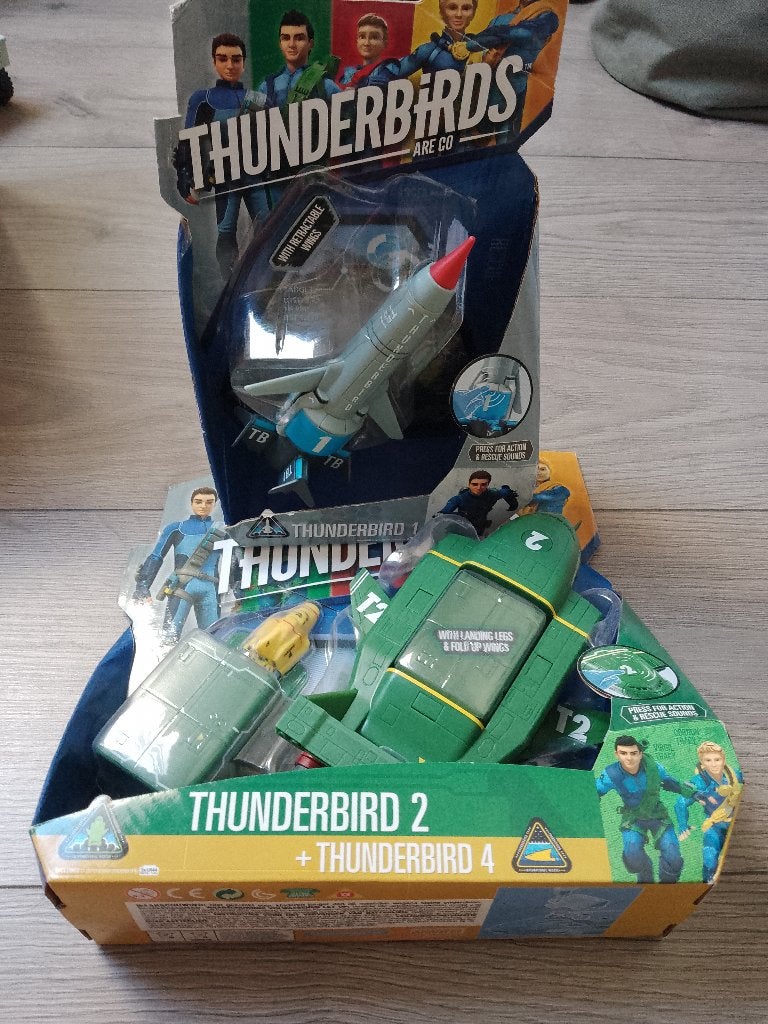 Thunderbirds Are Go speelgoed, Ophalen of Verzenden, Nieuw, Tv, Beeldje, Replica of Model