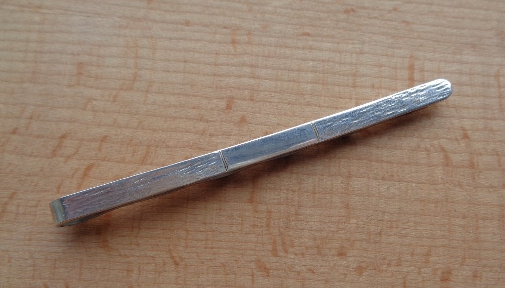 zilveren schuifspeld voor sjaal,das of poncho [985], Verzenden, Zilver