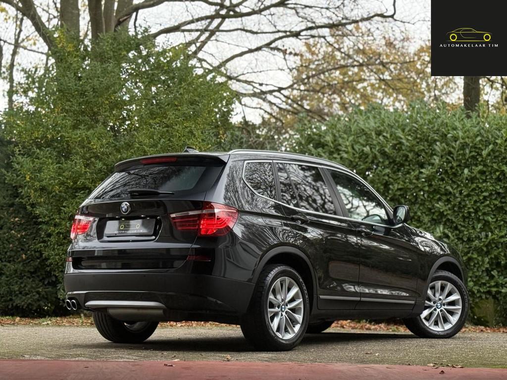 BMW X3 xDrive35i High Executive, Auto's, BMW, Automaat, 1780 kg, Gebruikt, Zwart