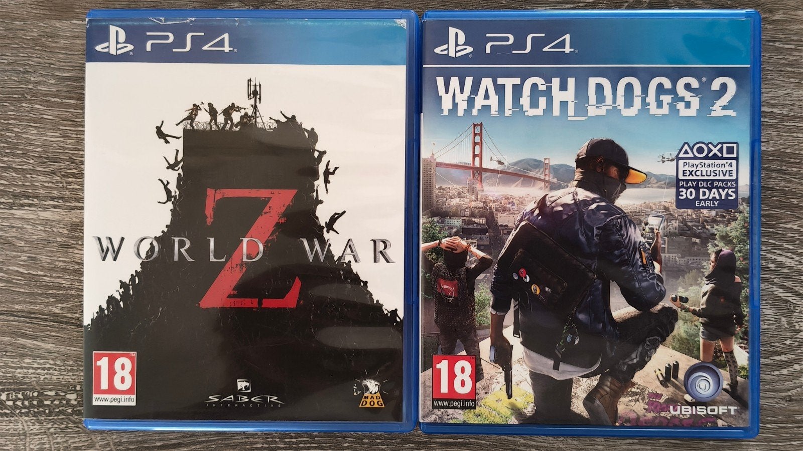 World War Z & Watch Dogs 2 PS4 Games, Avontuur en Actie, Online, Vanaf 18 jaar, 1 speler