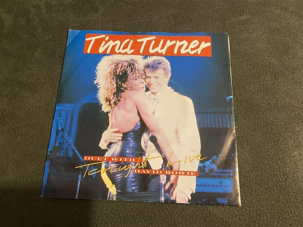 Tina Turner duet with david bowie tonight live [735], Cd's en Dvd's, Vinyl Singles, Verzenden, Zo goed als nieuw, Pop