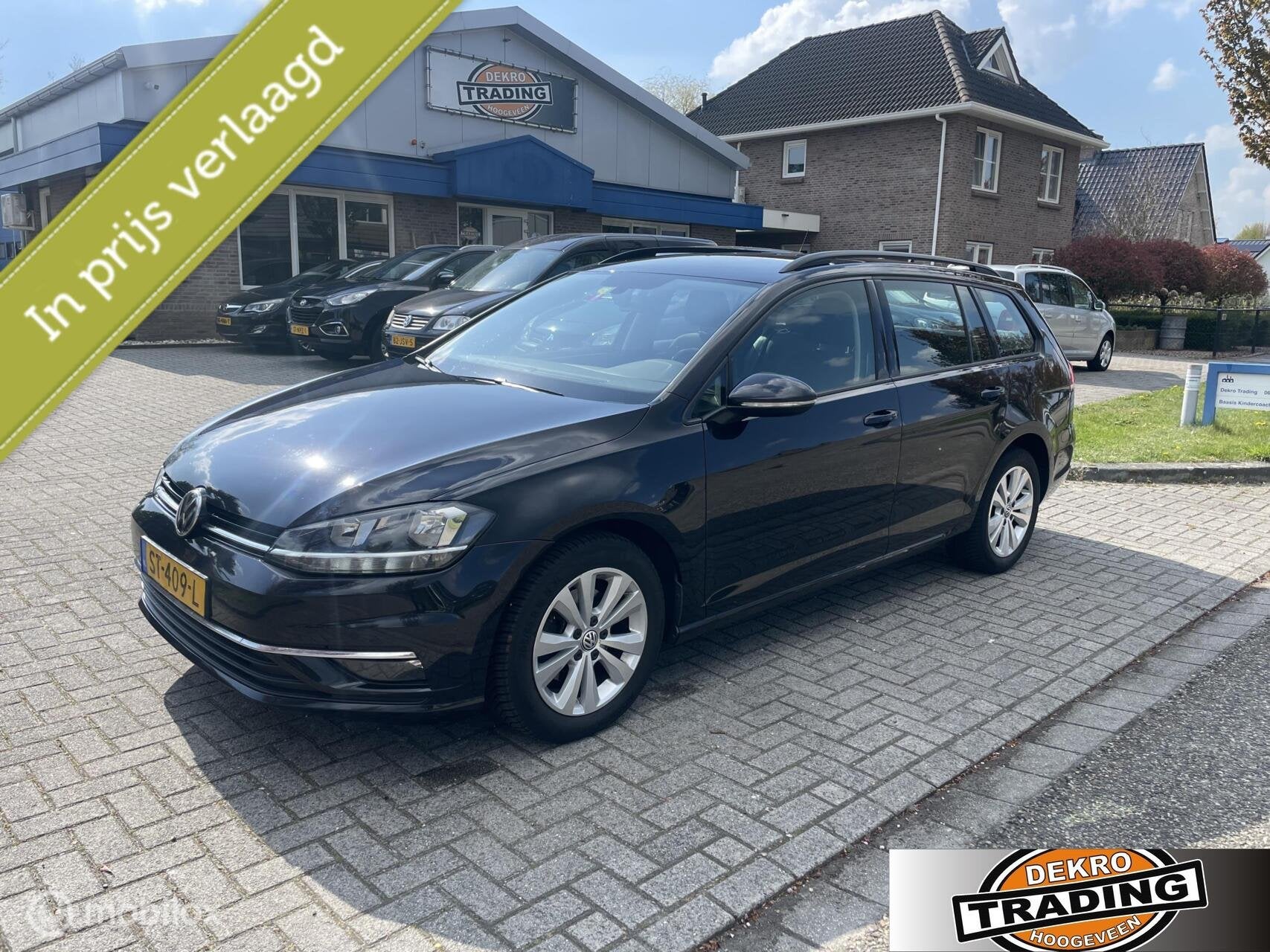VW Golf 7.5 Variant 1.0 TSI Comfortline Business, 1195 kg, Gebruikt, Euro 6, Zwart