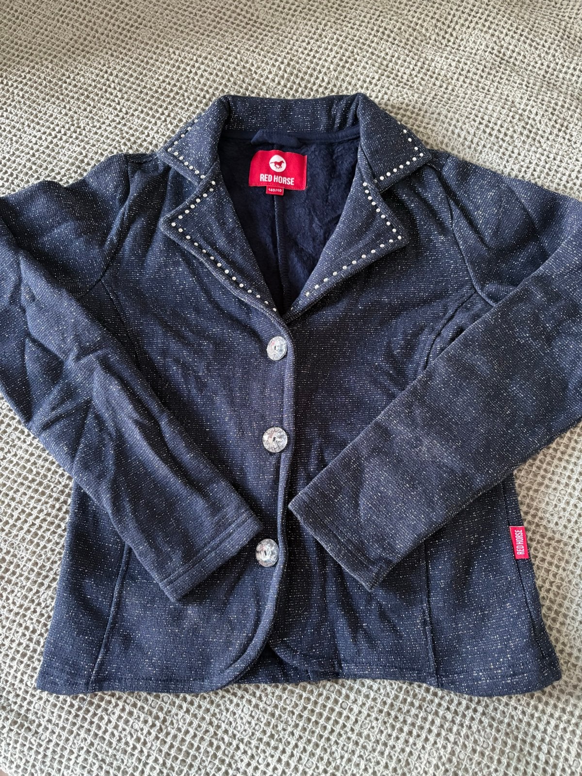 Red Horse blazer/jasje met studs maat 140/10, Ophalen of Verzenden, Gebruikt, Meisje, Jas