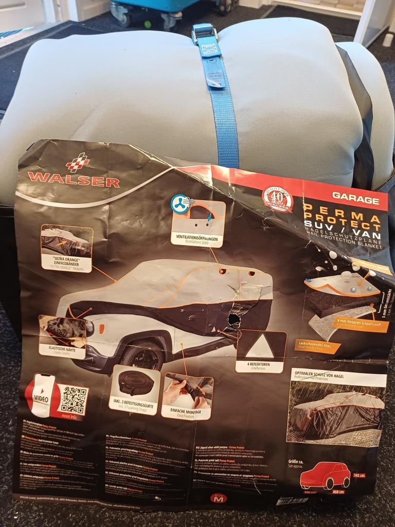 Walser Hagelbeschermhoes Autohoes Maat M, Auto diversen, Ophalen of Verzenden, Nieuw, Universeel