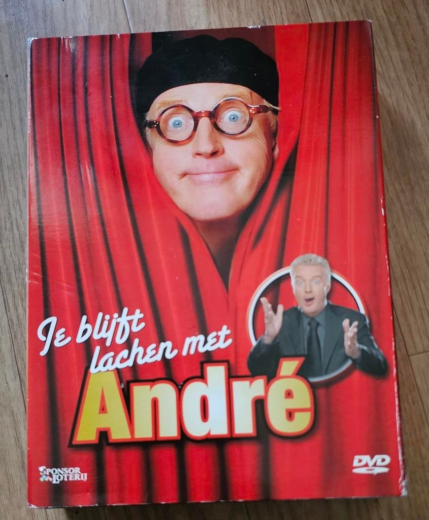 Je blijft Lachen Met Andre (6 Dvd Box) Andre Van Duin, Alle leeftijden, Ophalen of Verzenden, Zo goed als nieuw, Tv-programma of Sketches