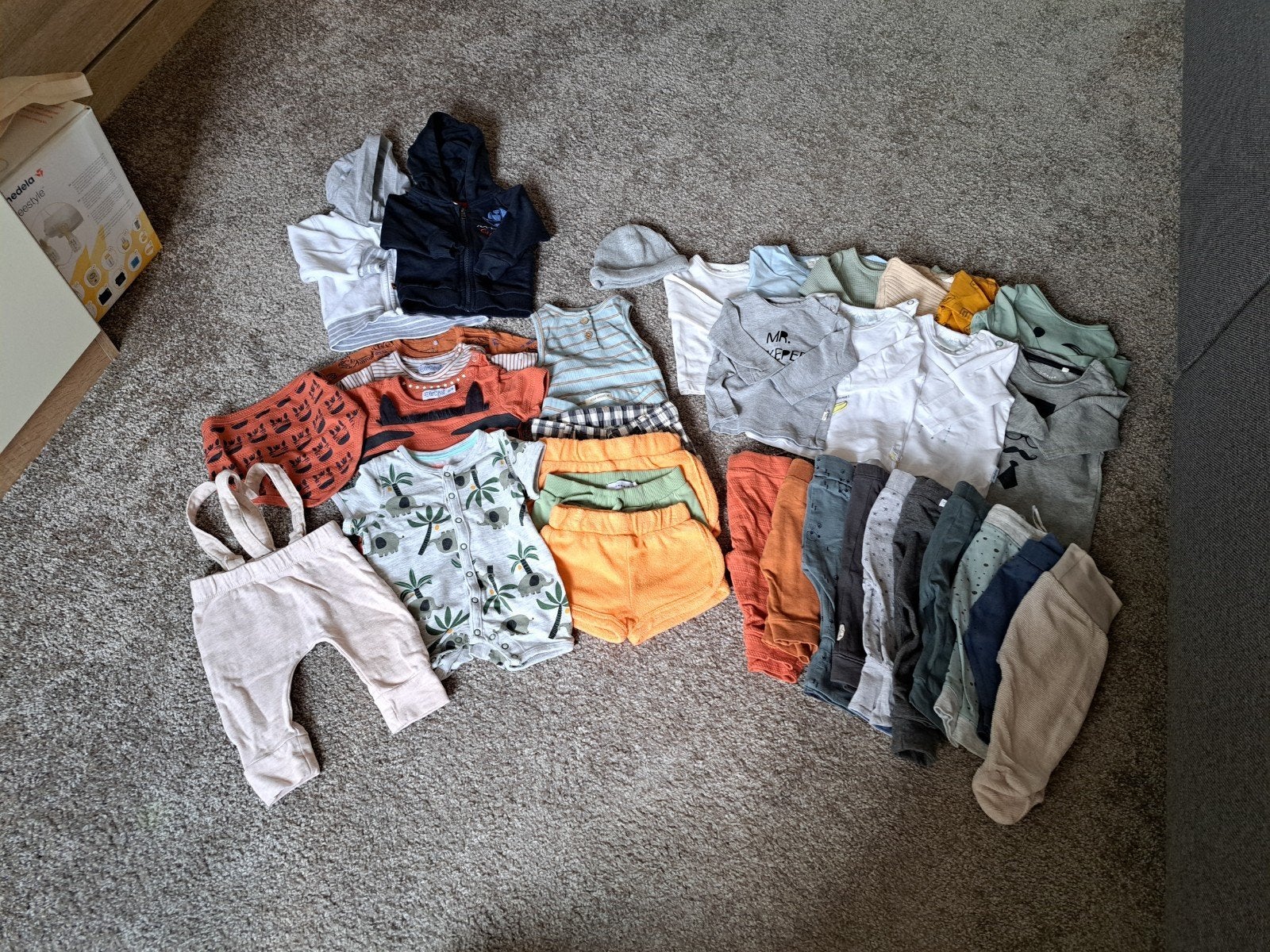 Zomer jongens kledingpakket maat 50/56 - diverse merken, Kinderen en Baby's, Babykleding | Baby-kledingpakketten, Ophalen of Verzenden