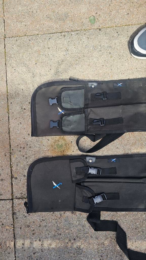 2x Vlissingen foedraal voor rodpod of losse stangen, Ophalen of Verzenden, Gebruikt, Koffer of Tas