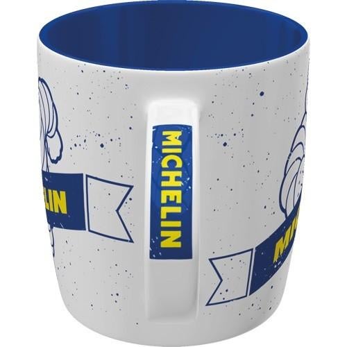 Michelin Pneu de Qualite reclame mok koffiebeker beker, Info@deconoord.nl, Deco Noord, Nieuw, Ophalen of Verzenden