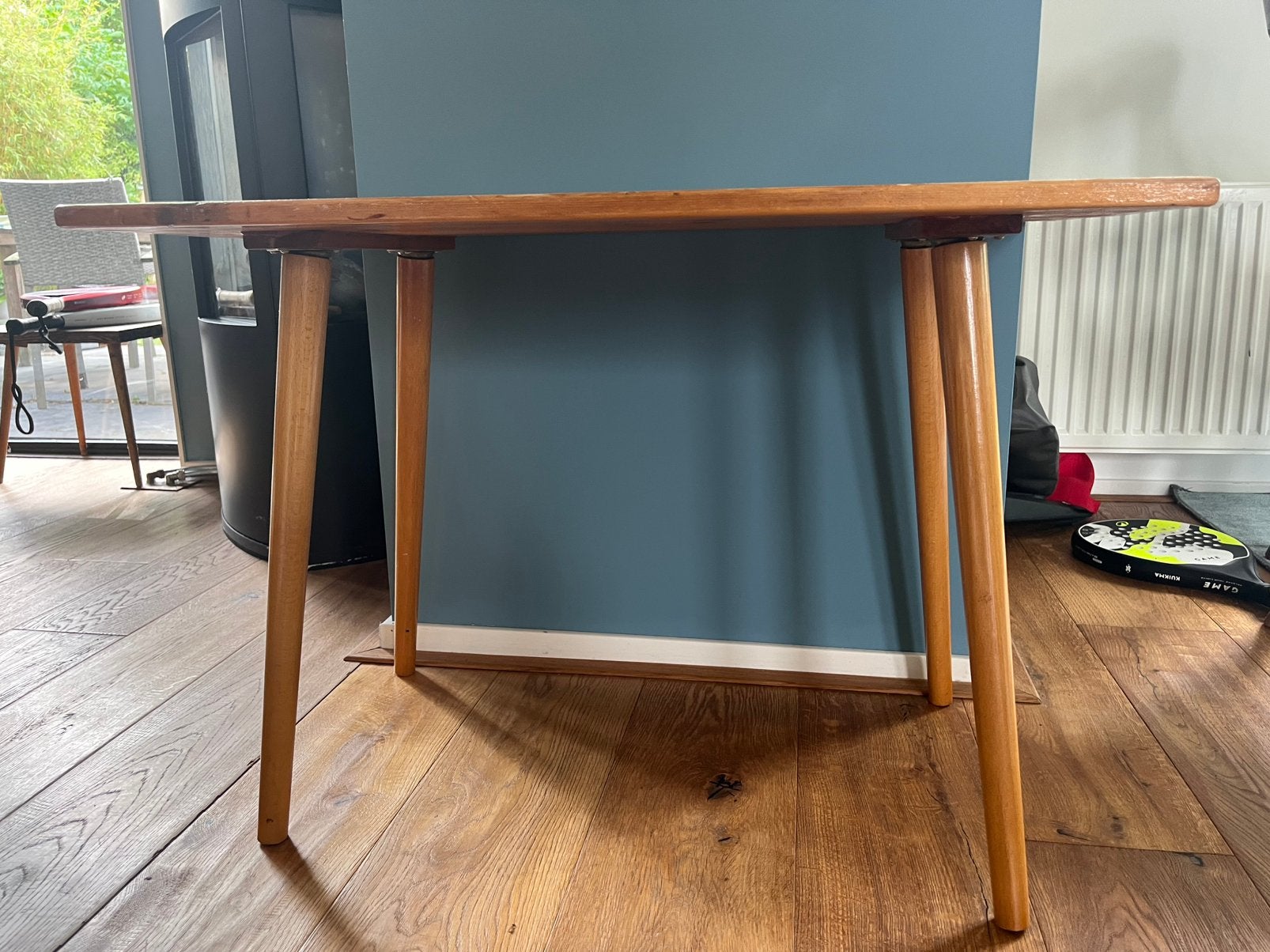 Scandinavisch tafeltje, Grenen Kindertafel, Ophalen, Gebruikt, Handgemaakt, Overige typen