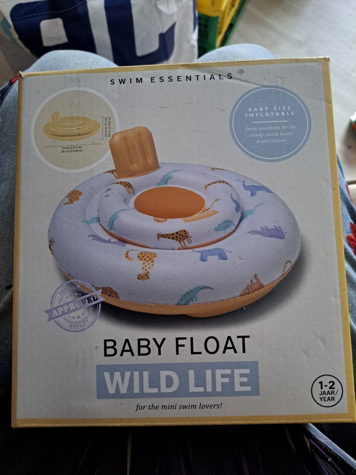 Swim Essentials Baby Float Wild Life (1-2 jaar), Ophalen of Verzenden