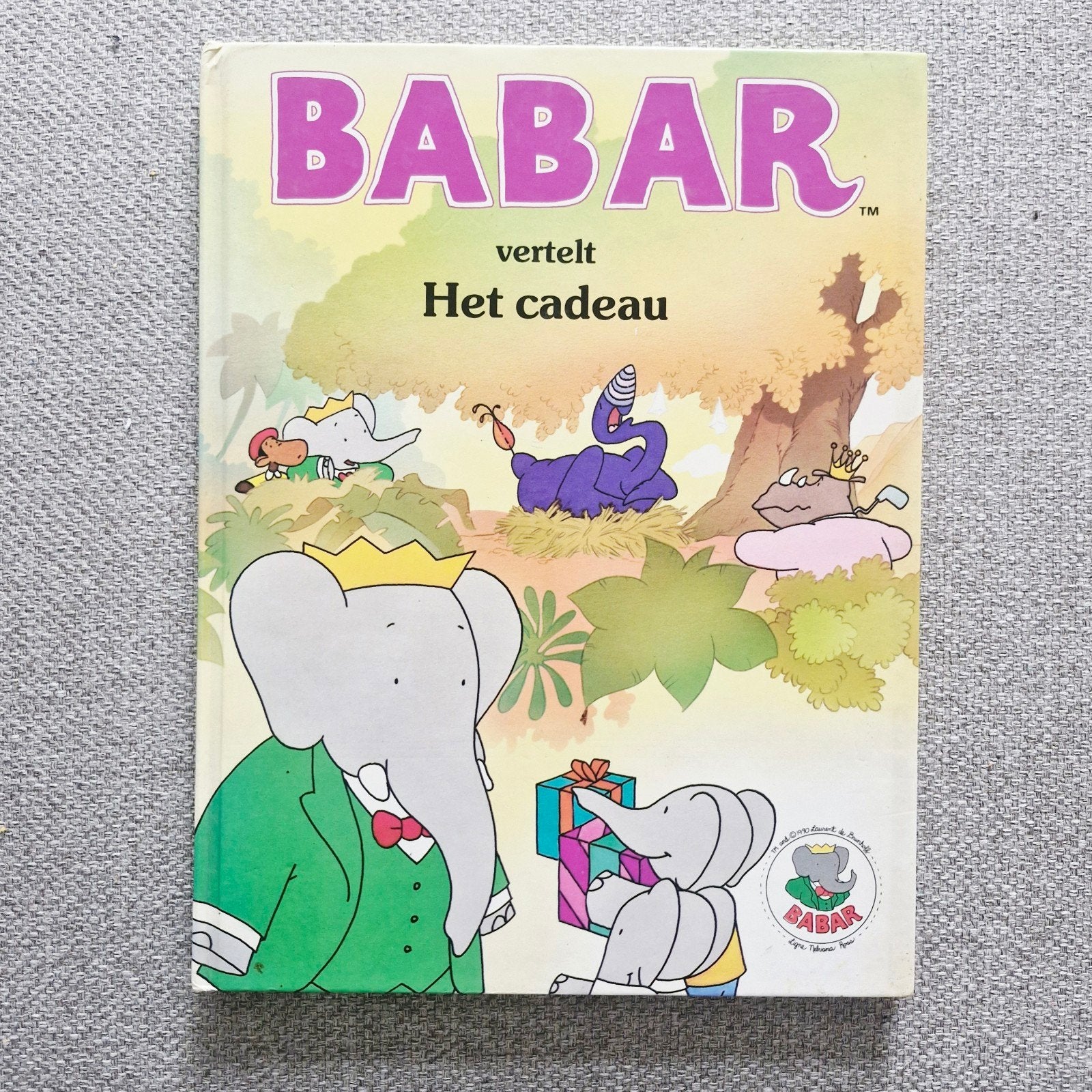 Babar vertelt: Het cadeau - Klassiek kinderboek, Boeken, Ophalen of Verzenden