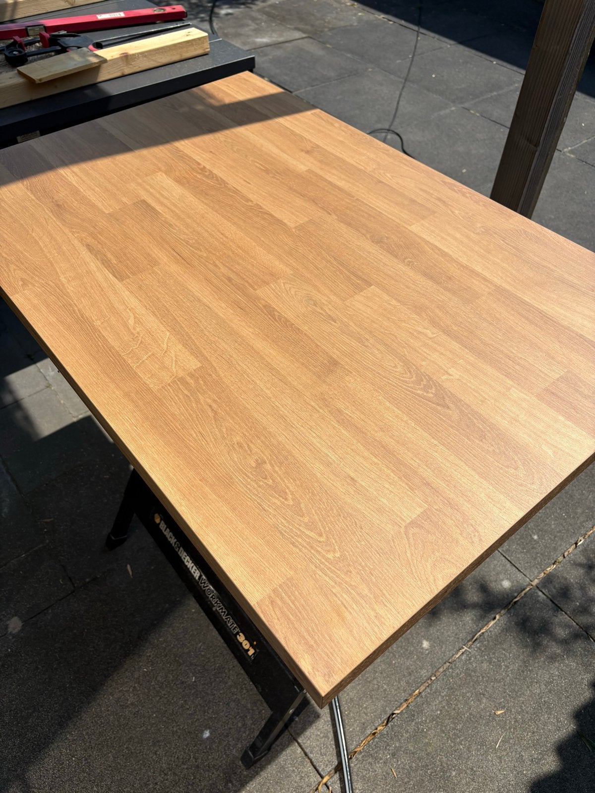 Ikea Saljan werkblad - reststuk eikenpatroon 96 cm, Ophalen, Nieuw