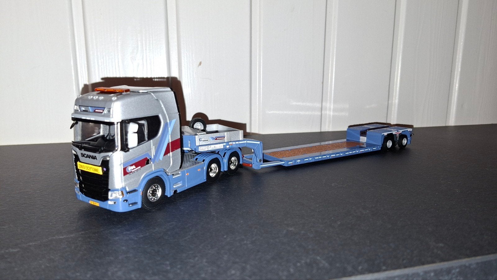 scania s highline pol transport wsi, Hobby en Vrije tijd, Ophalen of Verzenden, Nieuw, Bus of Vrachtwagen, Wsi