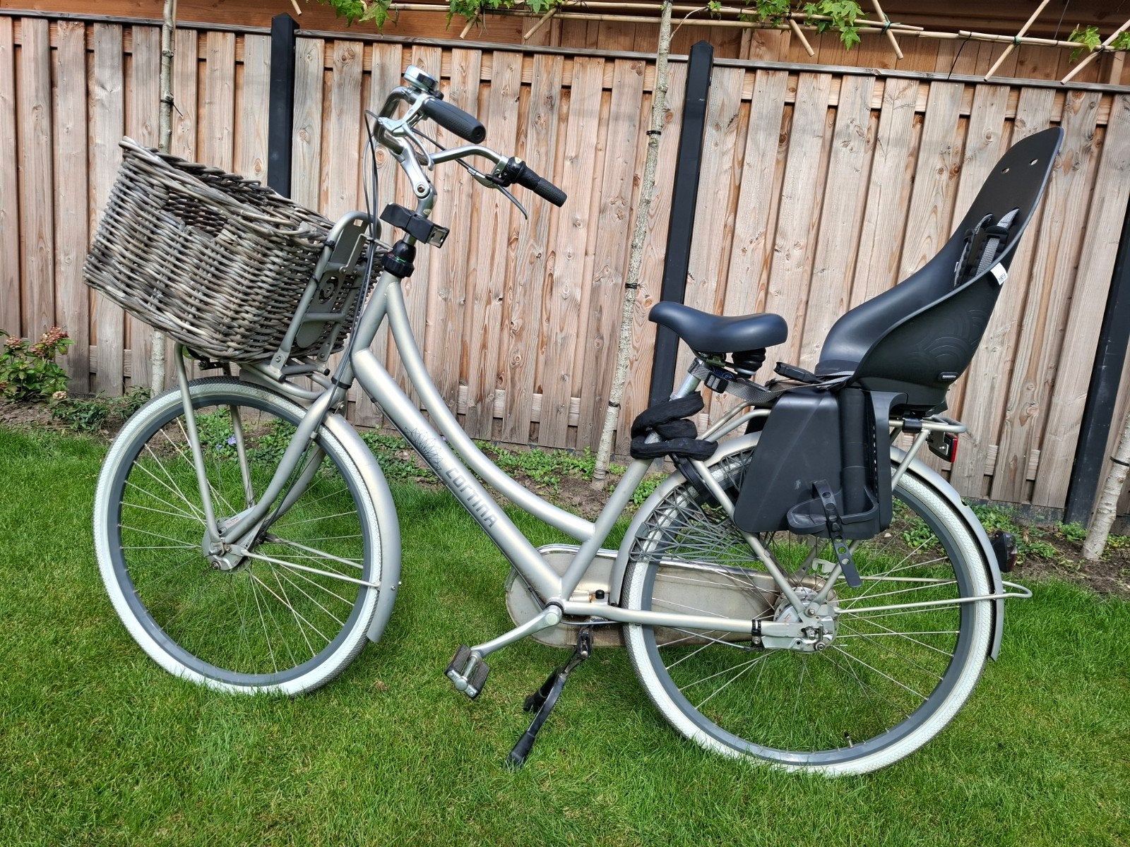 Damesfiets Cortina Roots, te koop zonder fietsstoeltjes, Gebruikt, Versnellingen, 0 zitjes, 50 tot 53 cm