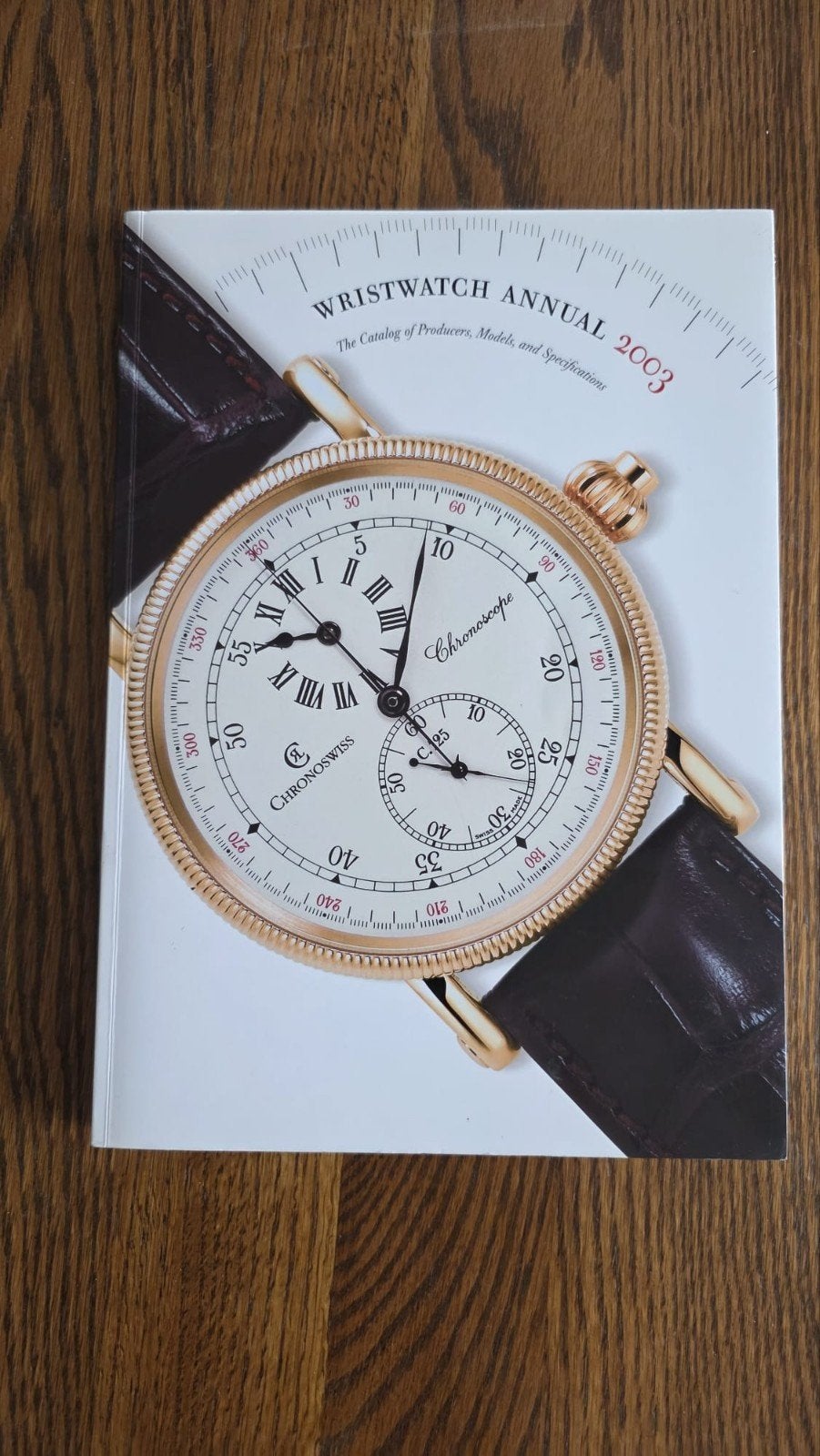 Wristwatch Annual 2003: Catalogus van horloges, Peter Braun, Ophalen of Verzenden, Zo goed als nieuw, Catalogus