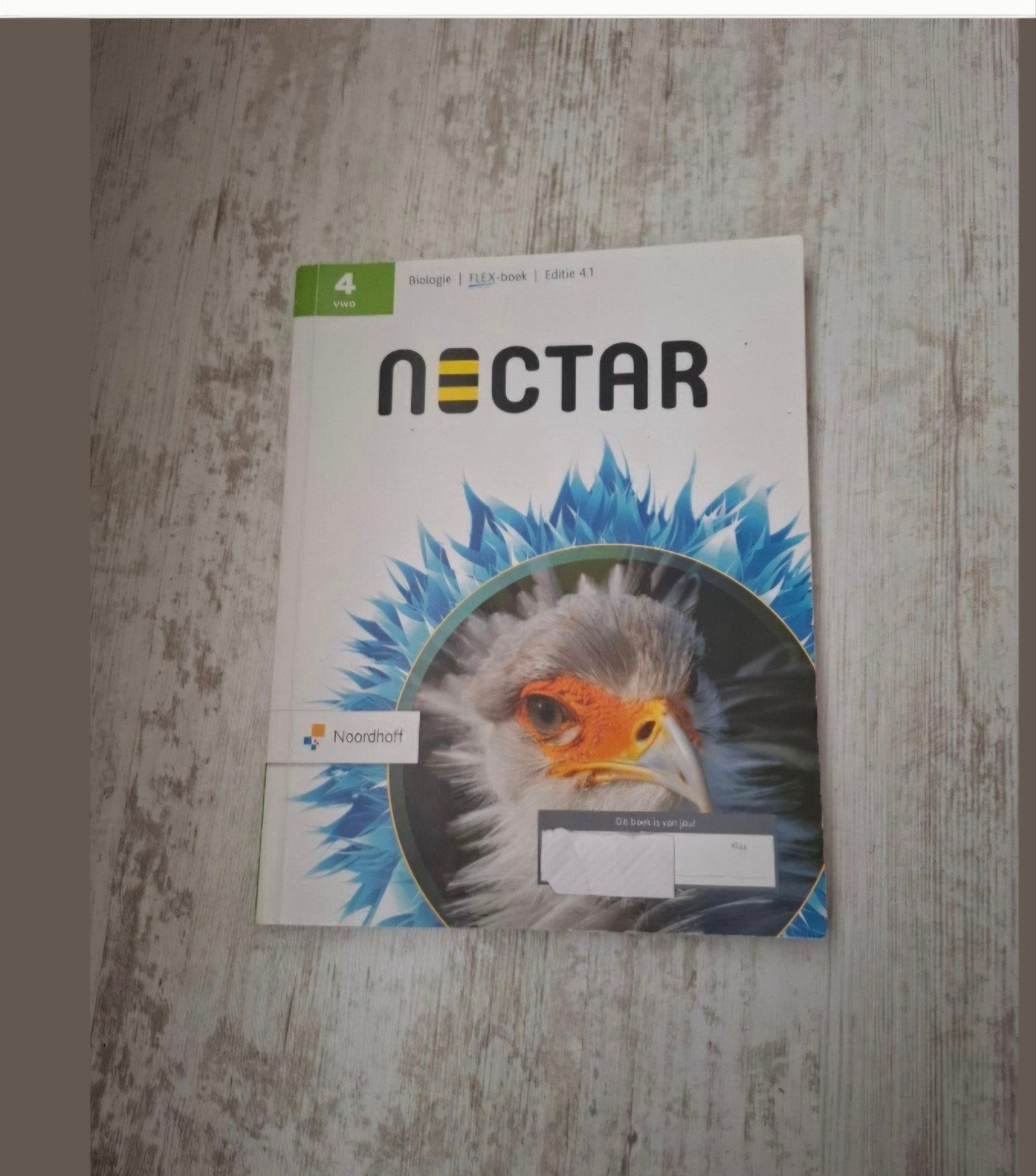 Nectar Biologie FLEX-boek 4 VWO - Editie 4.1, Ophalen of Verzenden, Gelezen, VWO, Biologie