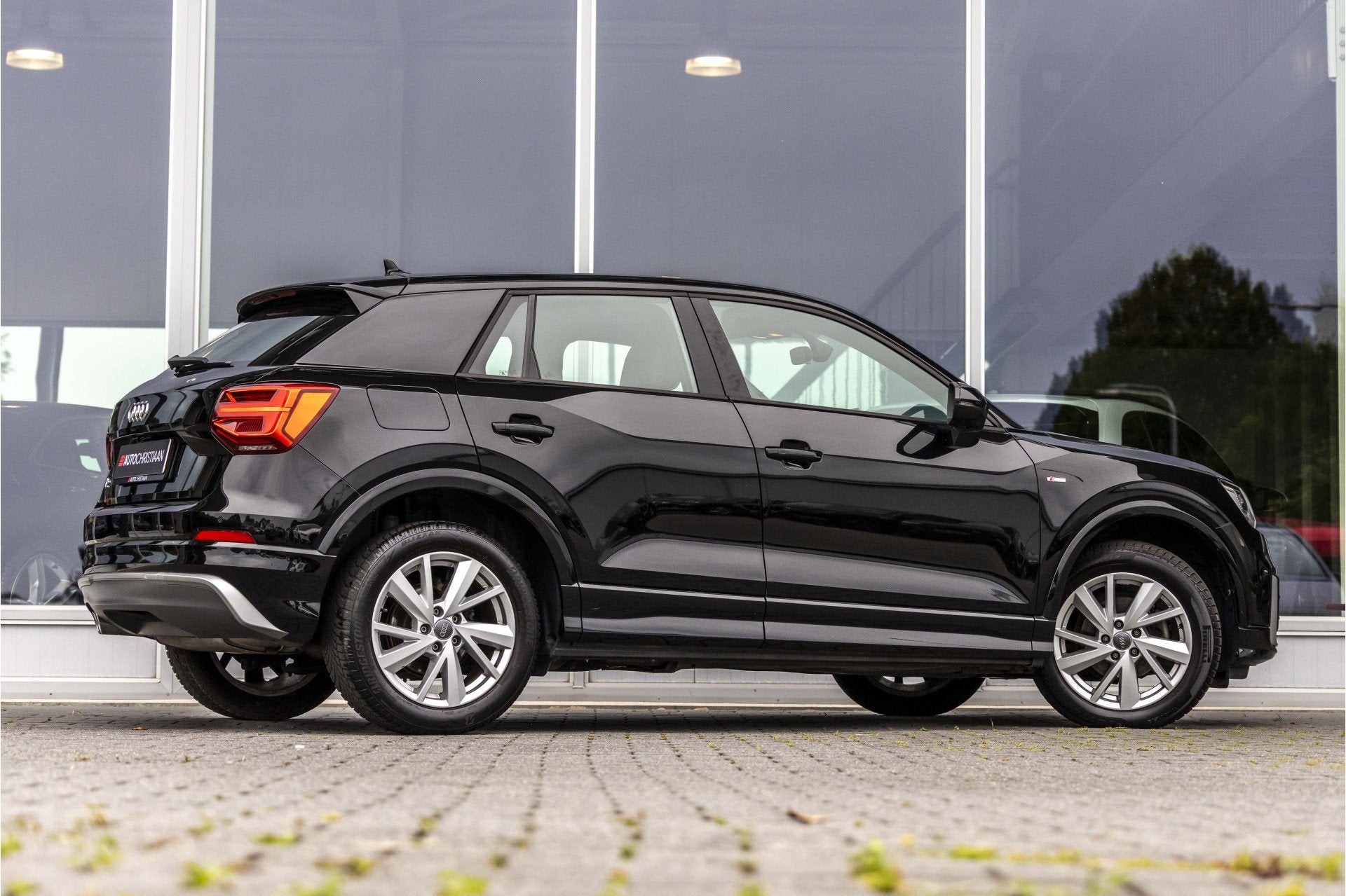 Audi Q2 35 TFSI S Edition | 2x S-line | NL Auto | Virtual, Auto's, 12 maanden, 4 cilinders, Leder en Stof, Zwart