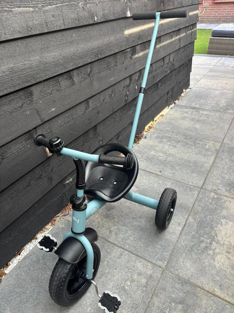 Driewieler fiets, Fietsen en Brommers, Fietsen | Driewielers, Ophalen, Zo goed als nieuw, Duwstang