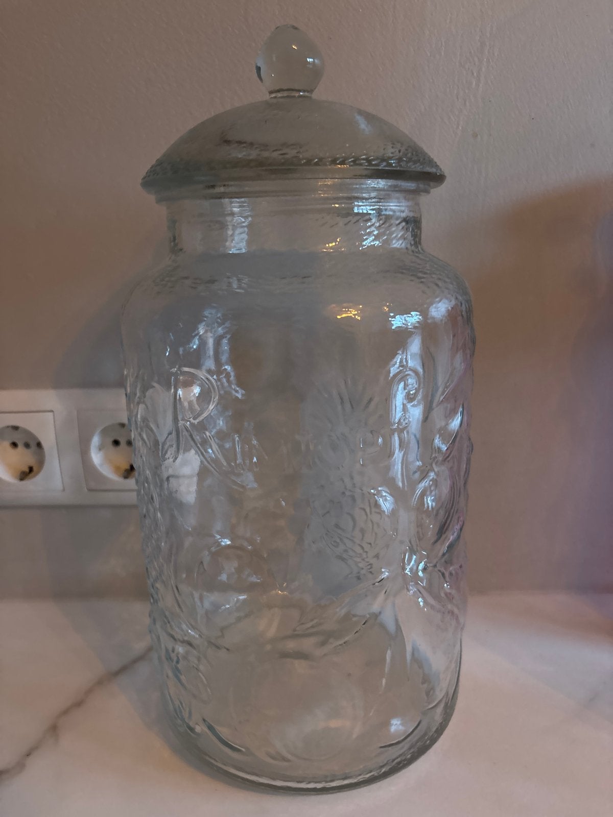 Glazen Rumtopf met deksel - Decoratief en Functioneel, Ophalen