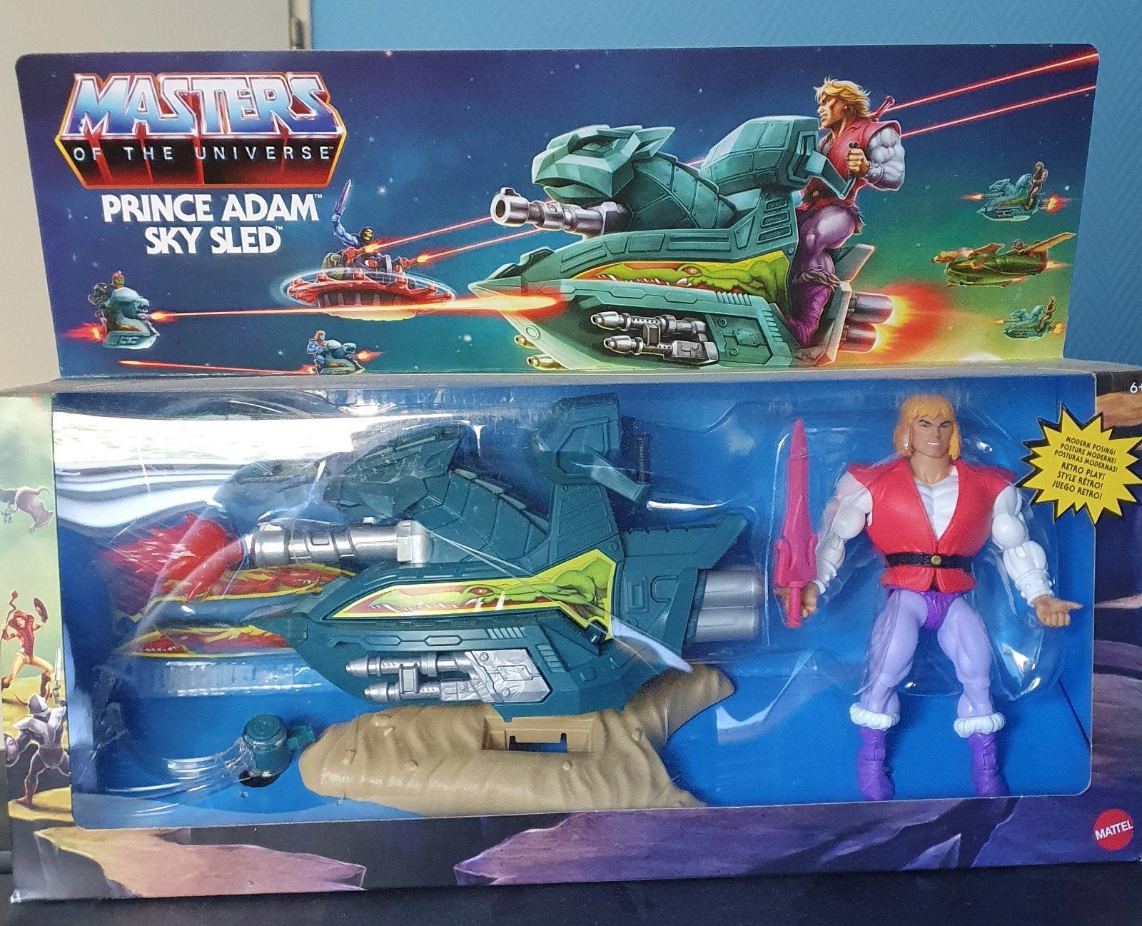 Te koop: Masters of the Universe Prince Adam Sky Sled, Kinderen en Baby's, Ophalen of Verzenden, Nieuw
