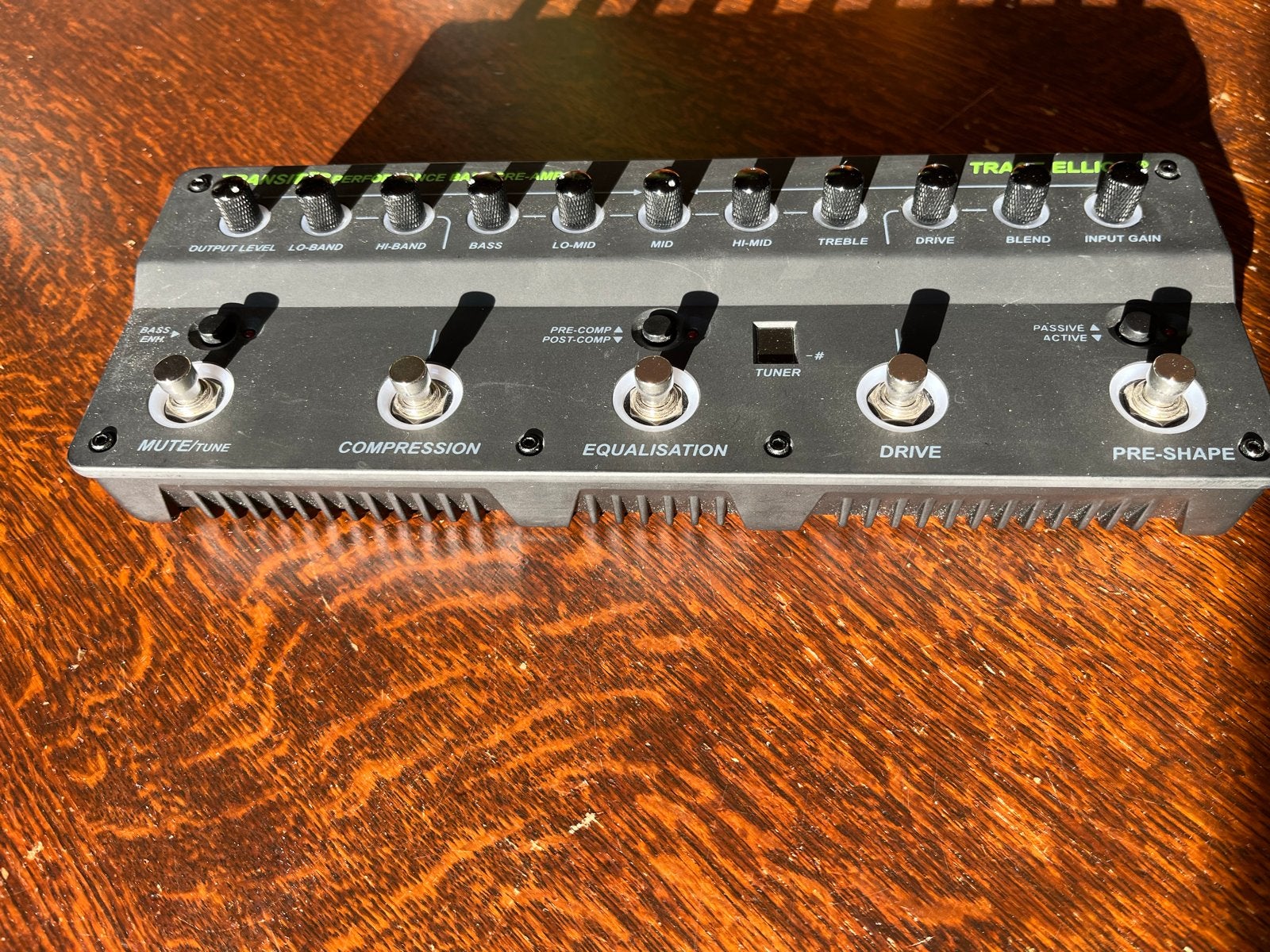 Trace Elliot Transit B Bass Pre-amp Multi-effect Pedaal, Ophalen of Verzenden, Zo goed als nieuw, Multi-effect