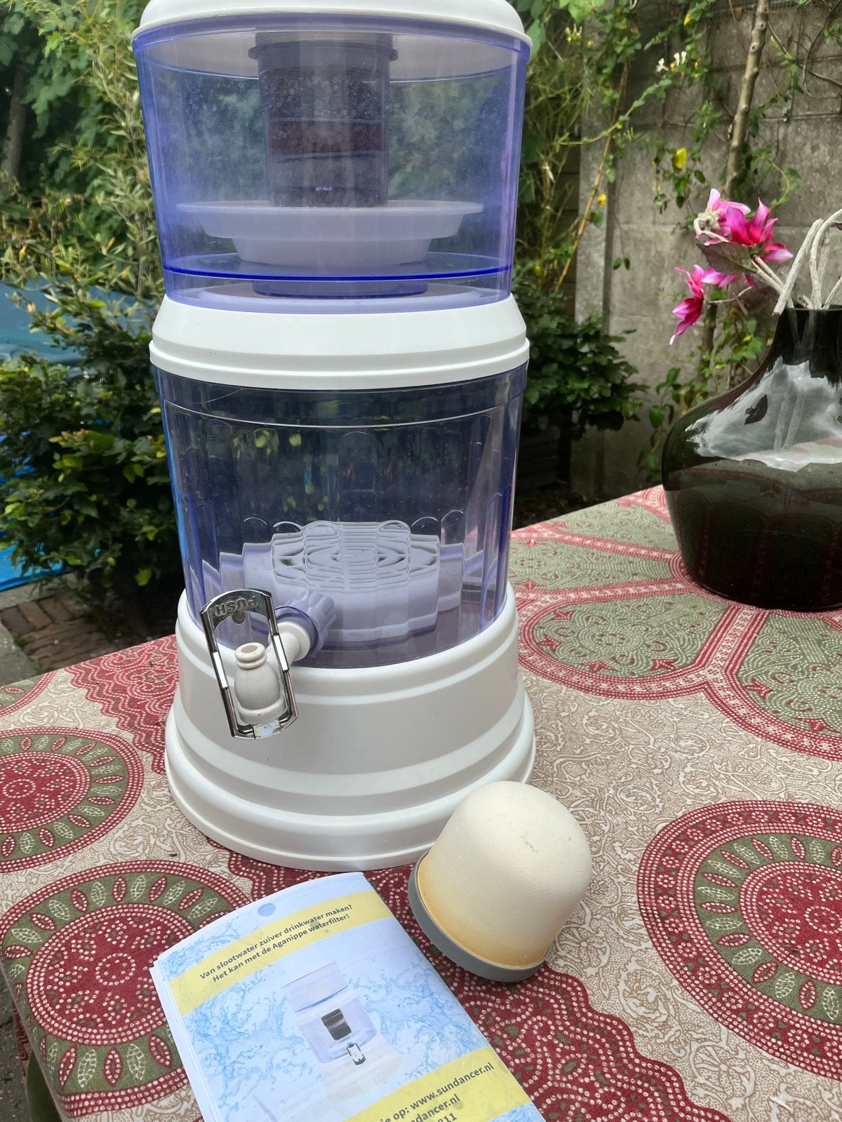 Aganippe waterbron - natuurlijke waterfilter, Witgoed en Apparatuur, Ophalen of Verzenden, Zo goed als nieuw, Waterkoeler
