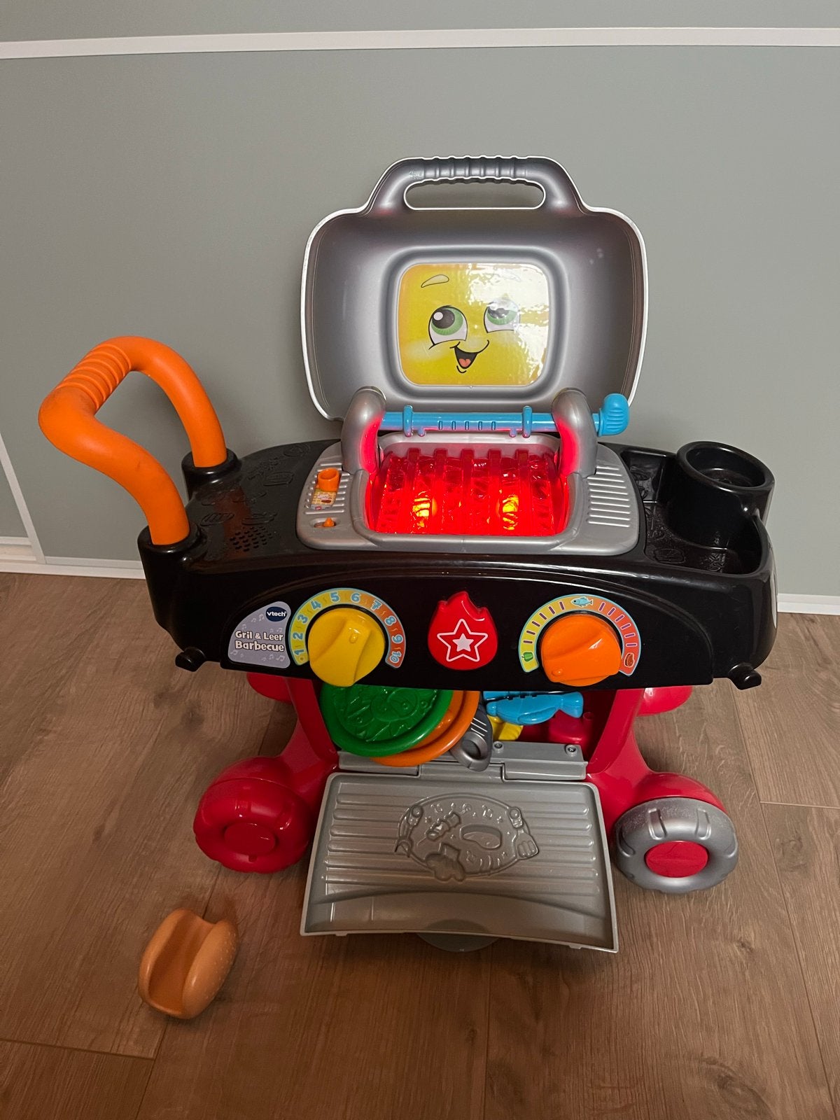 VTech Speel & Leer BBQ Grill, Kinderen en Baby's, Speelgoed | Vtech, Gebruikt, 2 tot 4 jaar, Ophalen