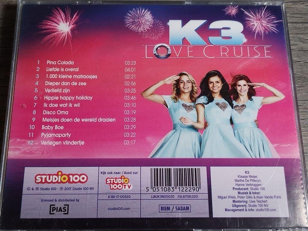K3 ‎– Love Cruise, Ophalen of Verzenden, Zo goed als nieuw