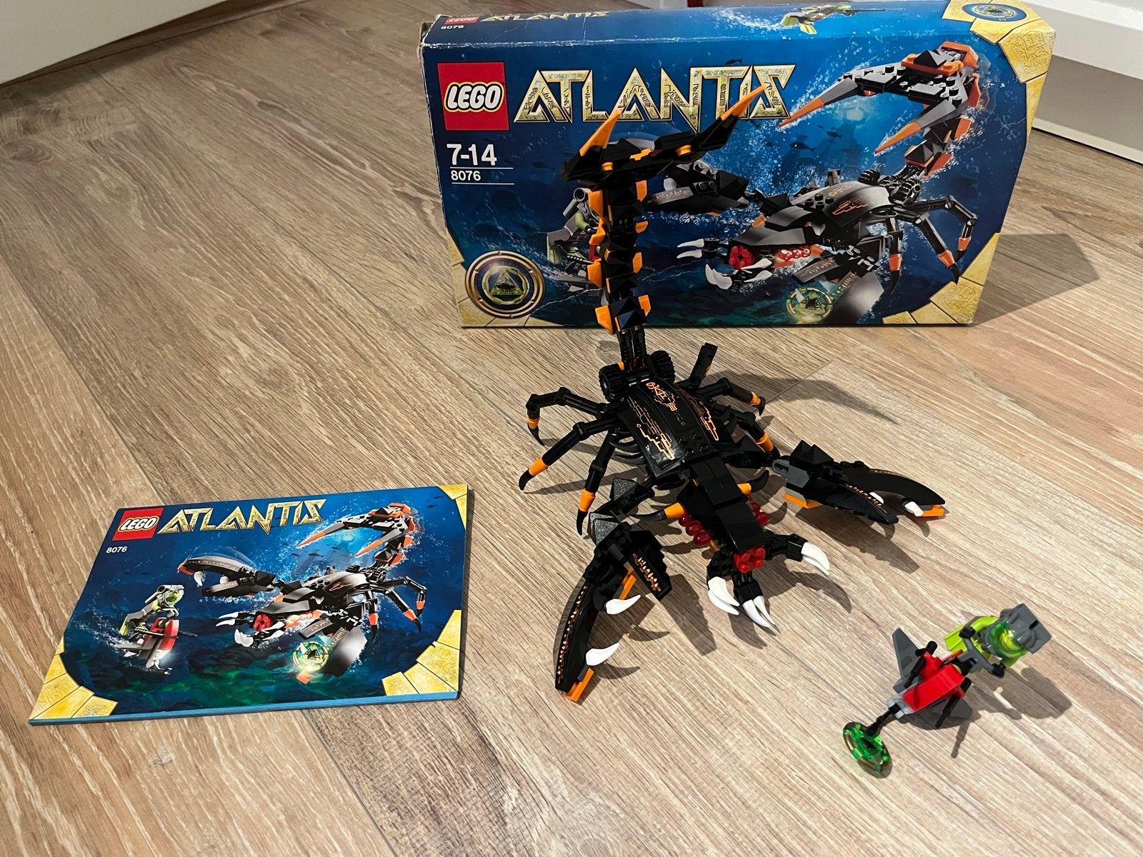 Lego Atlantis 8076: Shadow Snapper met minifiguur en doos, Kinderen en Baby's, Speelgoed | Duplo en Lego, Overige thema's, Lego