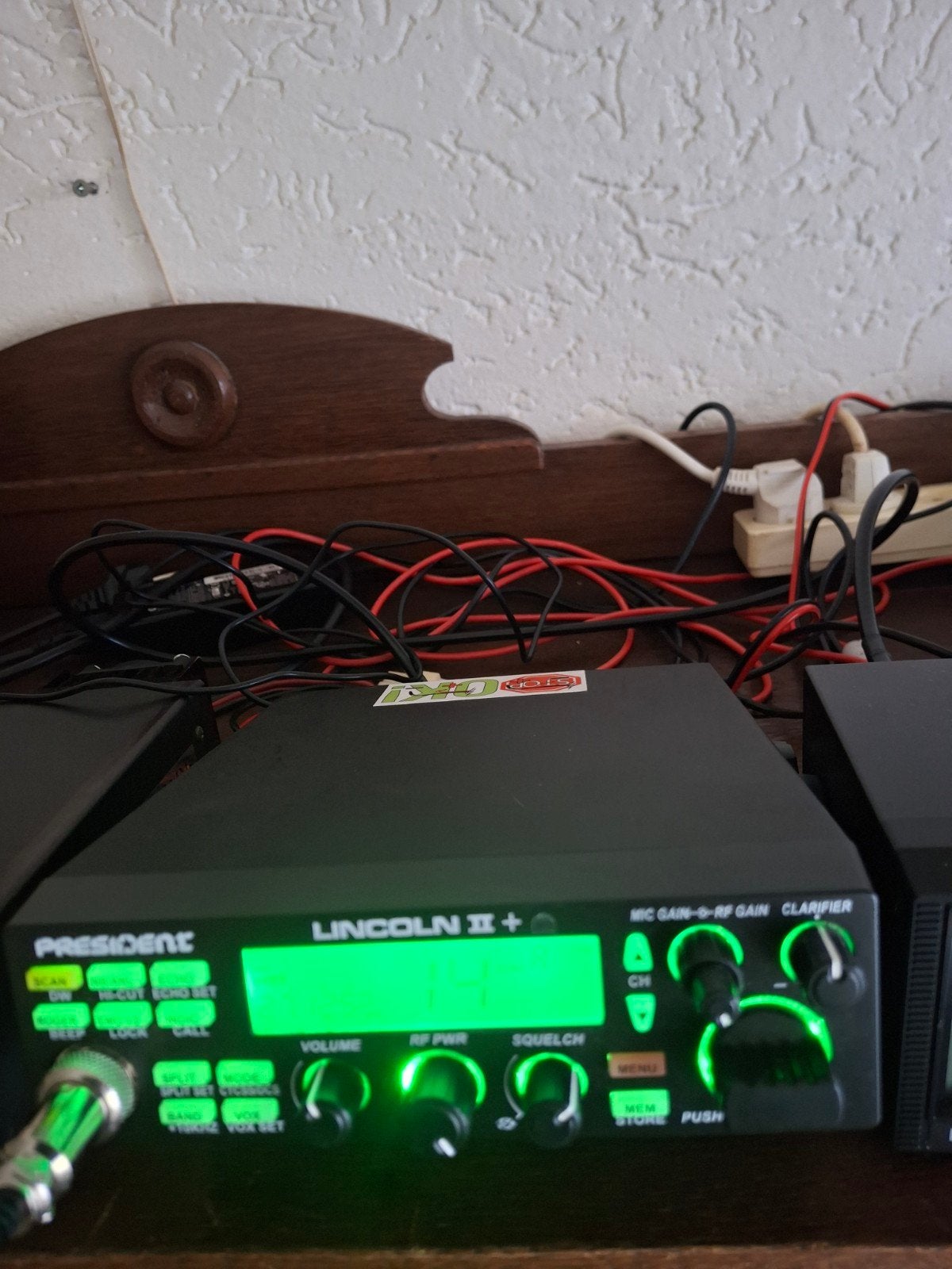 President Lincoln II+ CB Radio Transceiver, Ophalen of Verzenden, Zo goed als nieuw, Zender en Ontvanger