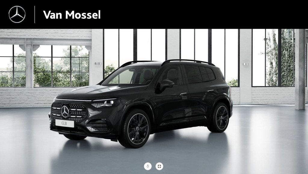 Mercedes-Benz GLB 250+ Business Solution AMG 7p. 85.5 kWh Pr, Auto's, Mercedes-Benz, 12 maanden, Achterwielaandrijving, Zwart