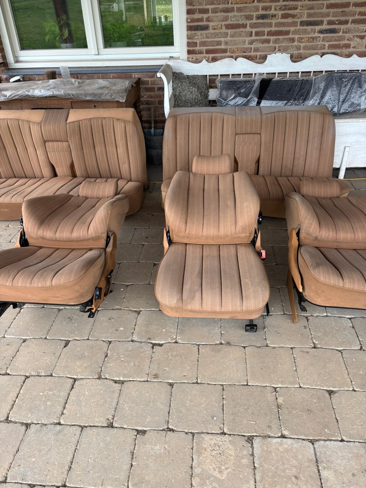 Mercedes w124 beige interieur (Dattel), Ophalen, Gebruikt, Mercedes-Benz
