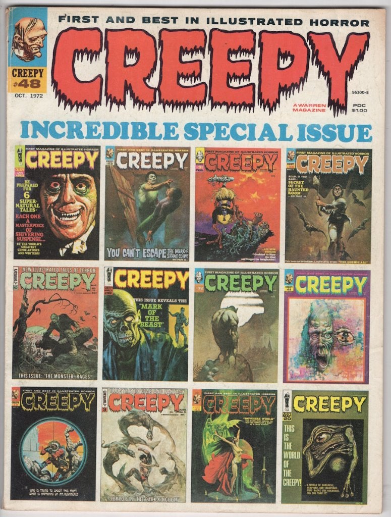 Creepy (1964 Warren) #48, Eén comic, Ophalen of Verzenden, Gelezen, Amerika