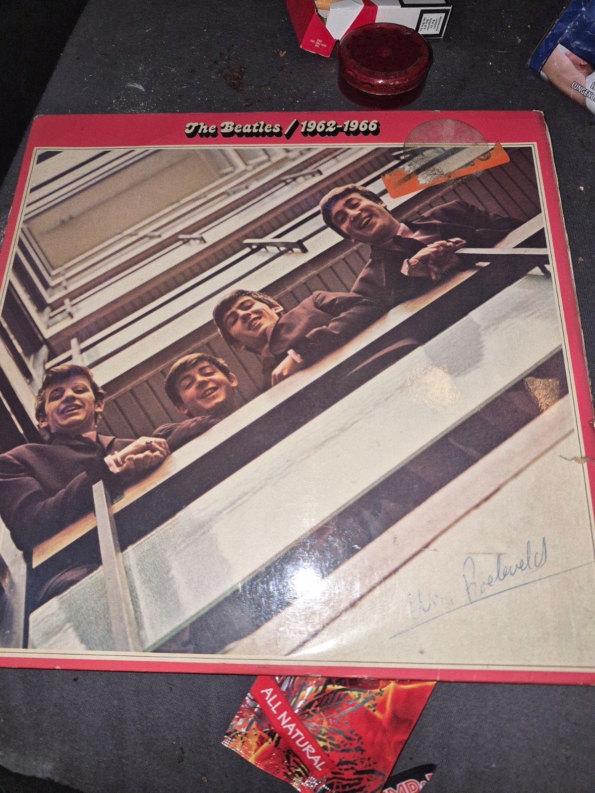 The Beatles - 1962-1966 (Rode Album) LP, Gebruikt, Pop, Complilatie, Ophalen of Verzenden