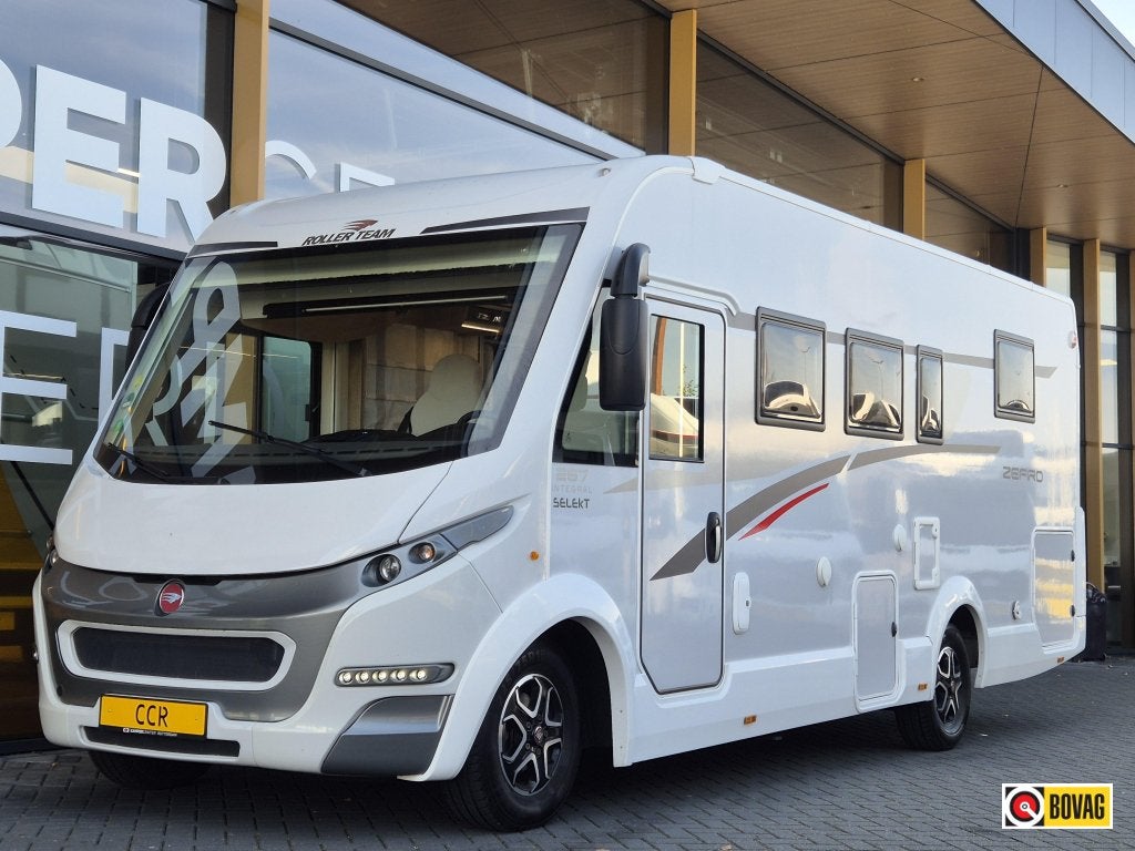 Roller Team Zefiro 267 Automaat face to face, Airbags, 10 meter en meer, Bedrijf, Diesel