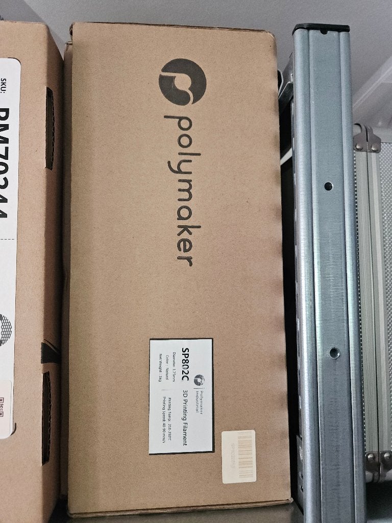 Polymaker Polycast 1.75mm 3kg naturel, Computers en Software, 3D-printerbenodigheden, Ophalen of Verzenden, Nieuw, Filamentrollen