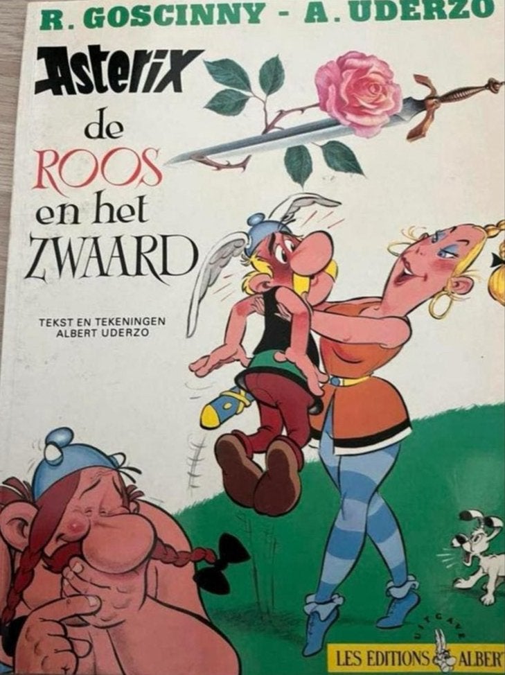 Asterix 29: De Roos en het Zwaard - Albert Uderzo, Eén stripboek, Ophalen of Verzenden, Gelezen