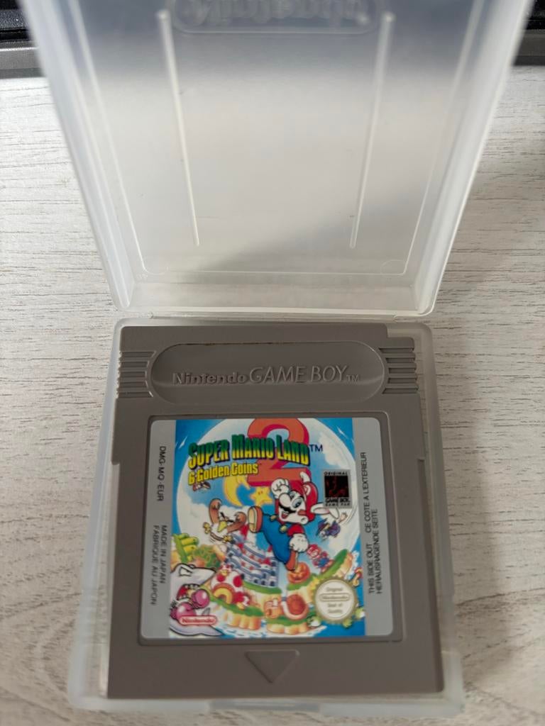 Super Mario Land 2: 6 Golden Coins Game Boy, 1 speler, Ophalen of Verzenden, Zo goed als nieuw, Vanaf 3 jaar