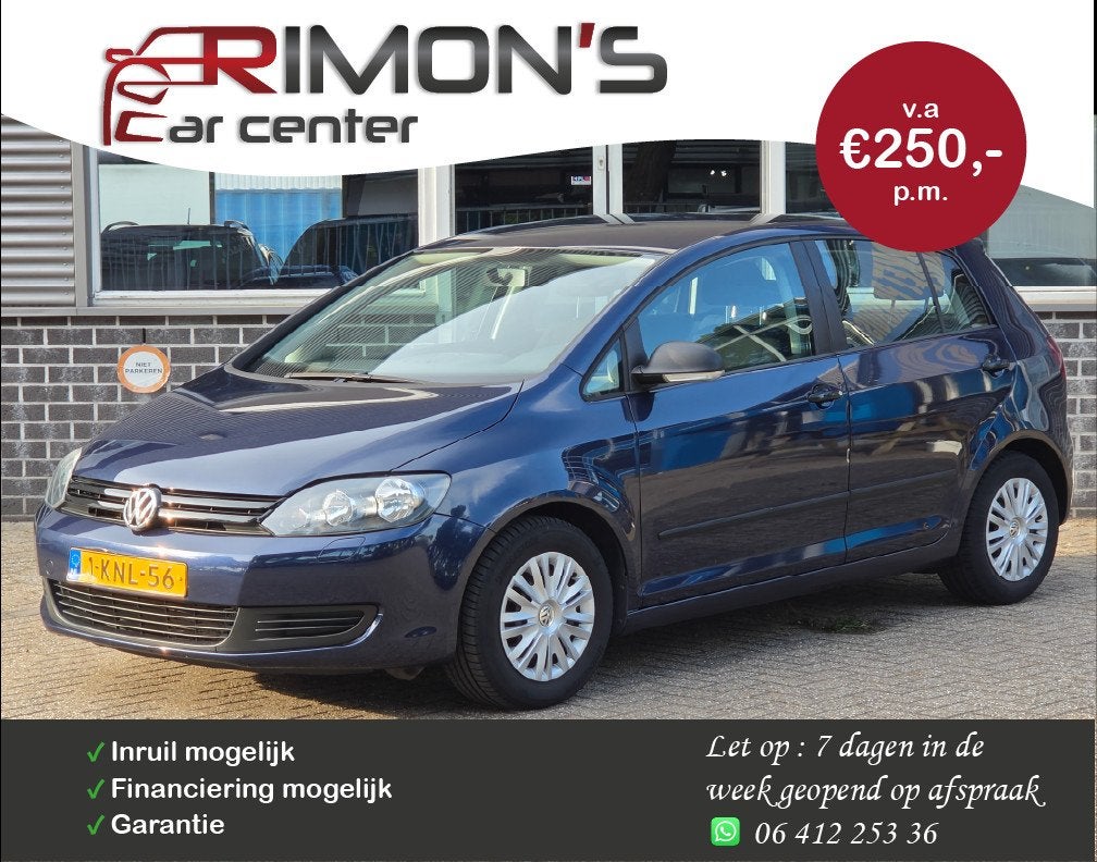 Volkswagen Golf Plus 1.2 TSI BlueMotion Dealeronderhouden Na, Auto's, Volkswagen, Euro 5, Gebruikt, 680 kg, 4 cilinders