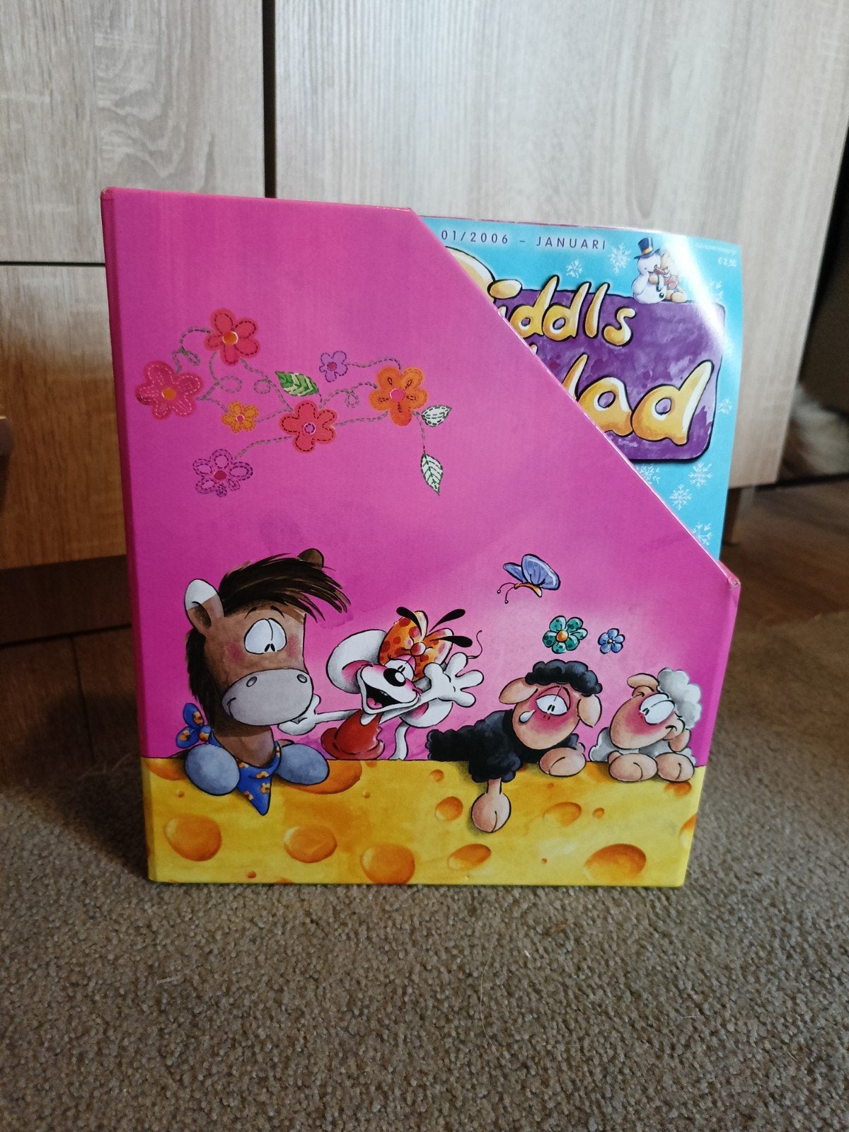 Diddl Kaasbladen Verzameling + 5 Boekjes, Verzamelen, Ophalen of Verzenden, Diddl, Gebruikt, Papier, Kaart of Schrift