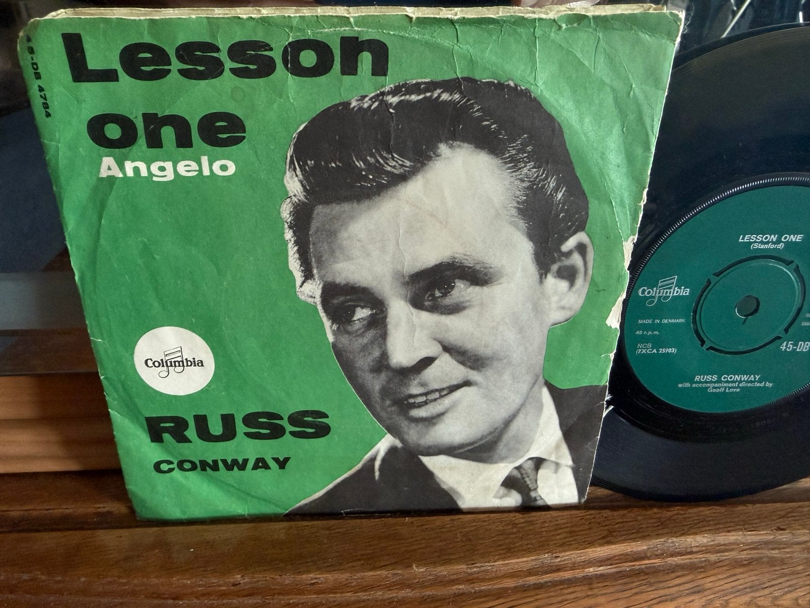 Russ Conway - Lesson One / Angelo (Vinyl Single), Cd's en Dvd's, Vinyl Singles, Originele persing, 7 inch, Ophalen of Verzenden