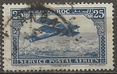 Marokko, Ophalen of Verzenden, Marokko, Gestempeld
